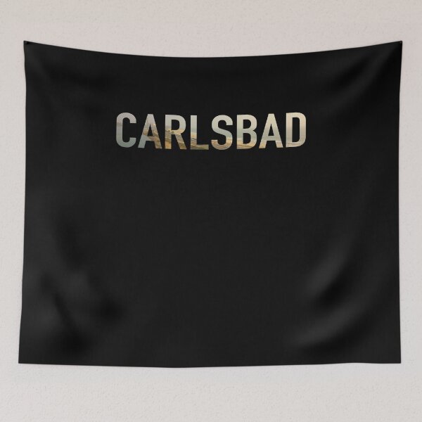 Item preview, Carlsbad Beach Coastline At Sunset San Diego designed and sold by PBANDJCO.