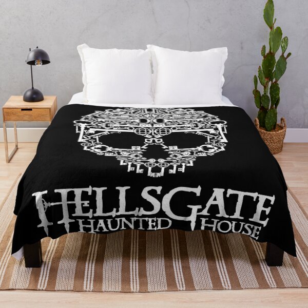 Item preview, HellsGate Haunted House Skeleton Key Skull designed and sold by TheZombieArmy.
