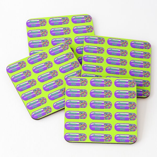 Item preview, Crazy Pill designed and sold by Jocelyn Sperduto Art.