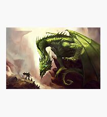 Green Elder Dragon Photographic Print