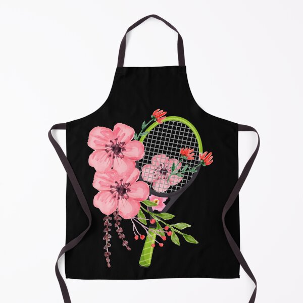 Item preview, floral tennis racquet designed and sold by PRINTED ..