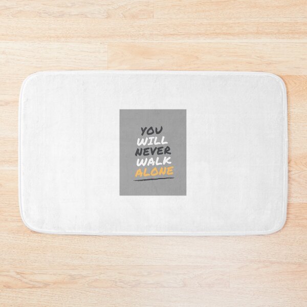 Item preview, you will never walk alone designed and sold by Beshtawi Store.