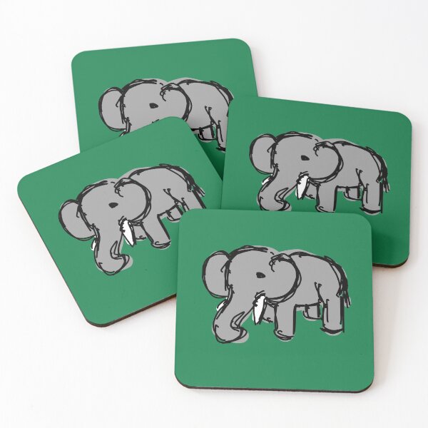 Item preview, Elephant designed and sold by SpookyMeerkat.
