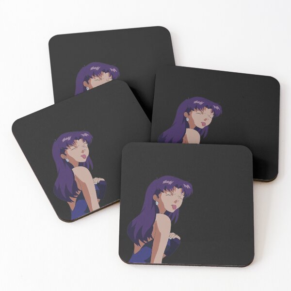 Item preview, Misato sticking out his tongue designed and sold by Migi-Desu.