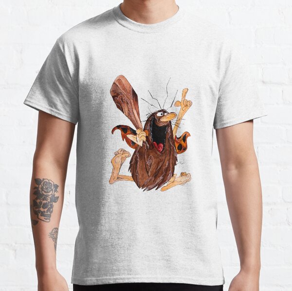 CAPTAIN CAVEMAN KIDS WHITE T SHIRT AGE 2-12 