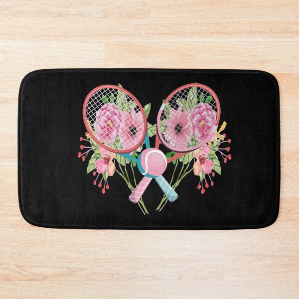 Item preview, floral tennis racquets designed and sold by PRINTED ..