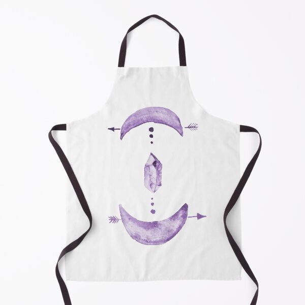Item preview, Meditating with crystals under the moon designed and sold by maruwatercolor.