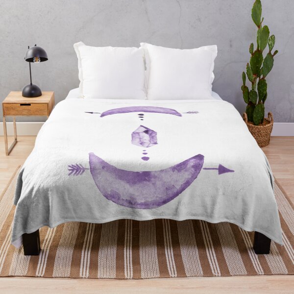 Item preview, Meditating with crystals under the moon designed and sold by maruwatercolor.