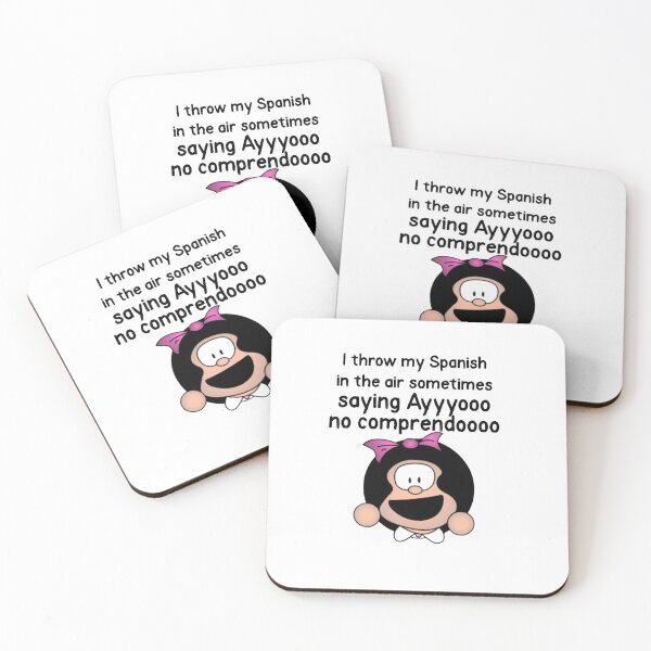 Item preview, I throw my Spanish in the air sometimes  designed and sold by Elena's Shop.