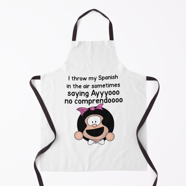 Item preview, I throw my Spanish in the air sometimes designed and sold by Elena's Shop.