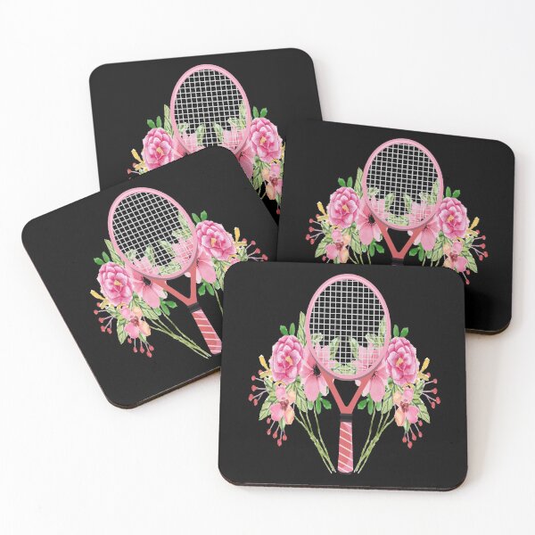 Item preview, floral tennis racquet designed and sold by PRINTED ..