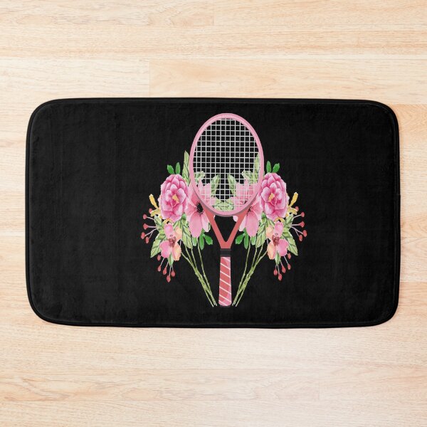 Item preview, floral tennis racquet designed and sold by PRINTED ..