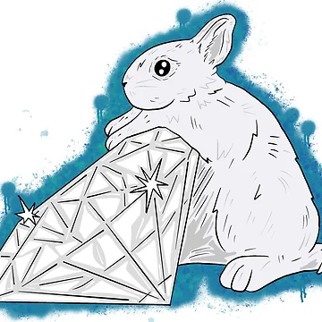 Artwork thumbnail, Dimond and Rabbit by missmann