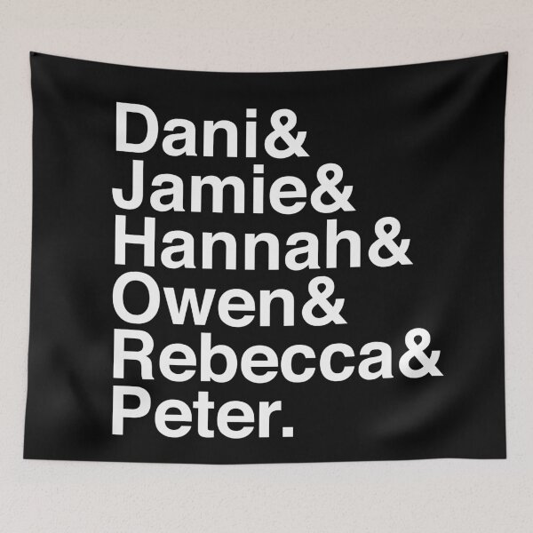 Item preview, Bly Manor Character Names designed and sold by nothatbeckyg.