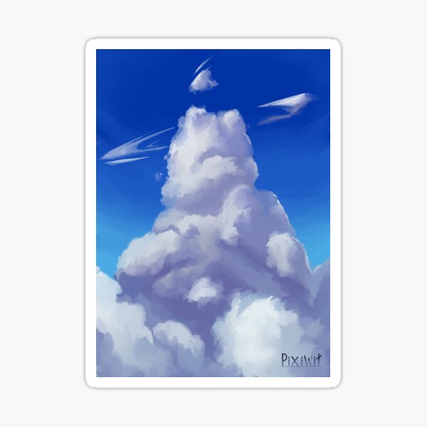Lovely Skies Sticker