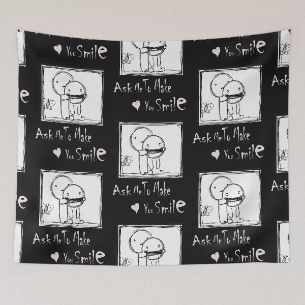 Item preview, Ask Me To Make You Smile designed and sold by olafekry.