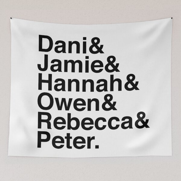 Item preview, Bly Manor Character Names designed and sold by nothatbeckyg.