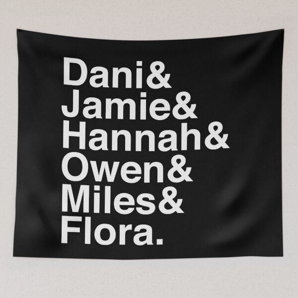 Item preview, Bly Manor Character Names designed and sold by nothatbeckyg.