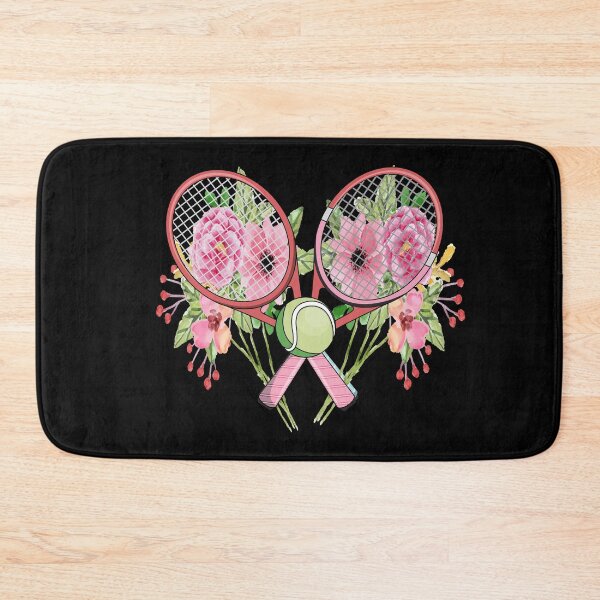 Item preview, floral tennis racquets designed and sold by PRINTED ..