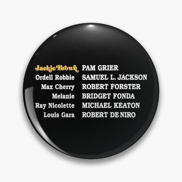 Item preview, Jackie Brown Credits designed and sold by TheUnseenPeril.