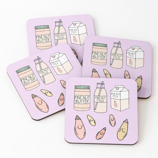 Item preview, Pine nut Sticker Pack designed and sold by TheBrightInk.