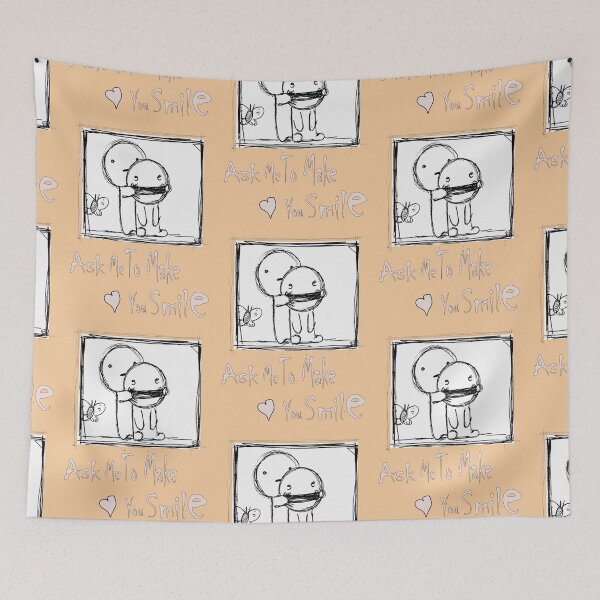 Item preview, Ask Me To Make You Smile designed and sold by olafekry.