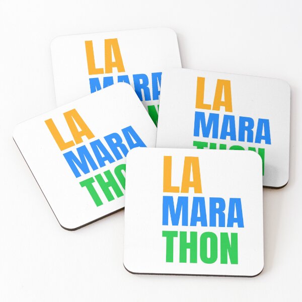 Item preview, LA Marathon Runner Large Letters designed and sold by Marathon-Runner.