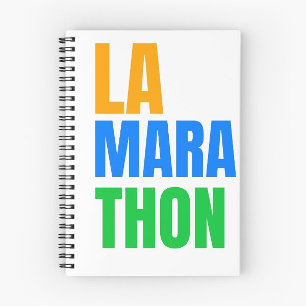 Item preview, LA Marathon Runner Large Letters designed and sold by Marathon-Runner.