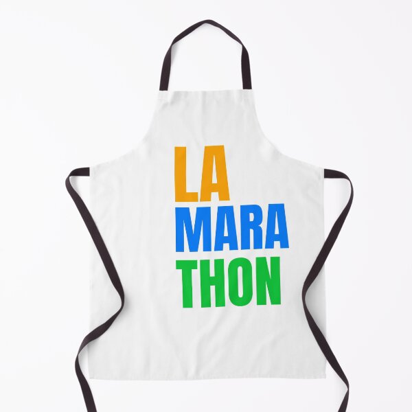 Item preview, LA Marathon Runner Large Letters designed and sold by Marathon-Runner.