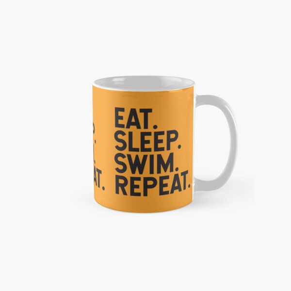 Item preview, Eat. Sleep. Swim. Repeat. | Swimming Lover designed and sold by Minimalwiz.