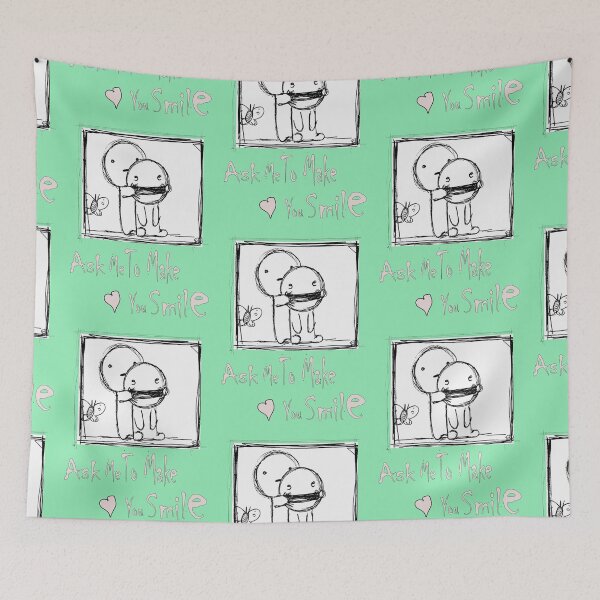 Item preview, Ask Me To Make You Smile designed and sold by olafekry.
