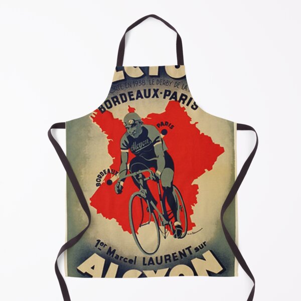 Aperçu de l'œuvre retro bordeaux paris vintage reclame créée et vendue par CorasPosters.