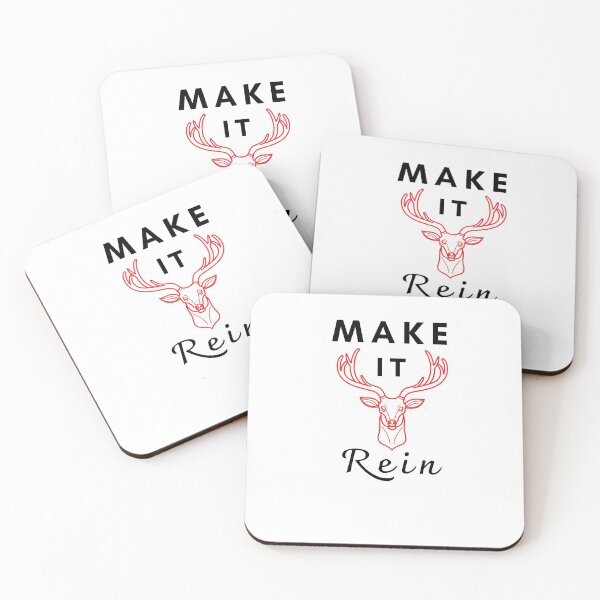 Item preview, make it rein(deer) designed and sold by i-longmanshop.