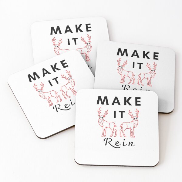 Item preview, make it rein(deer) designed and sold by i-longmanshop.