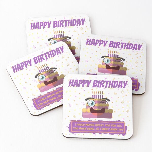 Item preview, Funny Happy Birthday  designed and sold by LiveAndGlow.