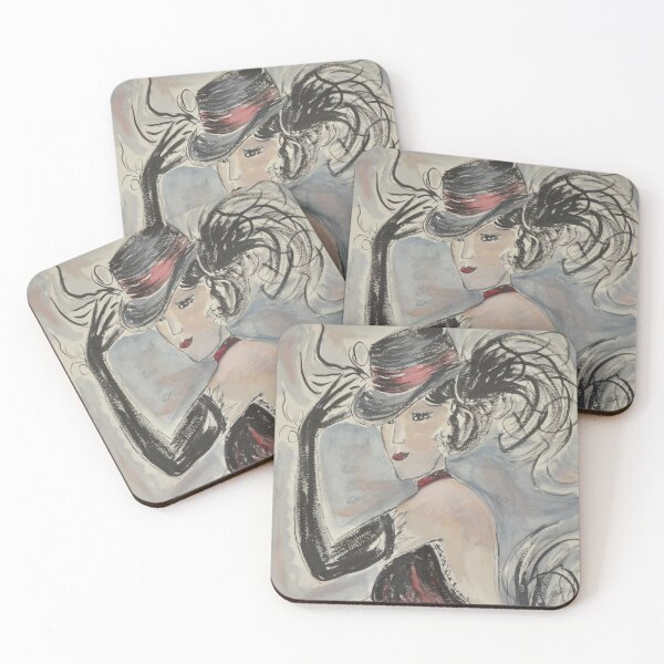 Item preview, Can Can Dancer Artwork Cabaret Painting  designed and sold by BeachStylz.