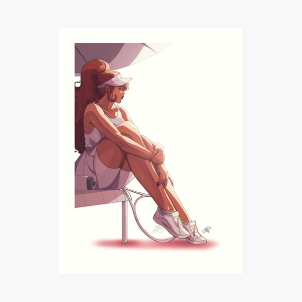 Eva's Break Art Print