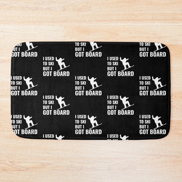 Item preview, Snowboarder Pun - I used to ski, but I got BOARD designed and sold by EstelleStar.