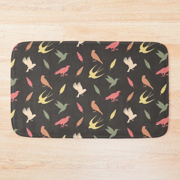 Item preview, Fall Pastel Birbs n' Feathers Pack / Pattern - Dark designed and sold by MixedBagMerch.