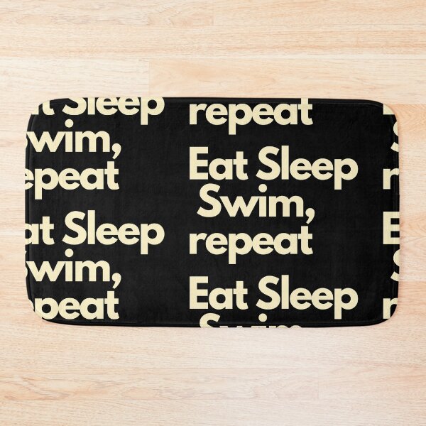 Item preview, Eat Sleep Swim repeat designed and sold by Imaginative Expressions⭐️ ⭐️ ⭐️ ⭐️ ⭐️.