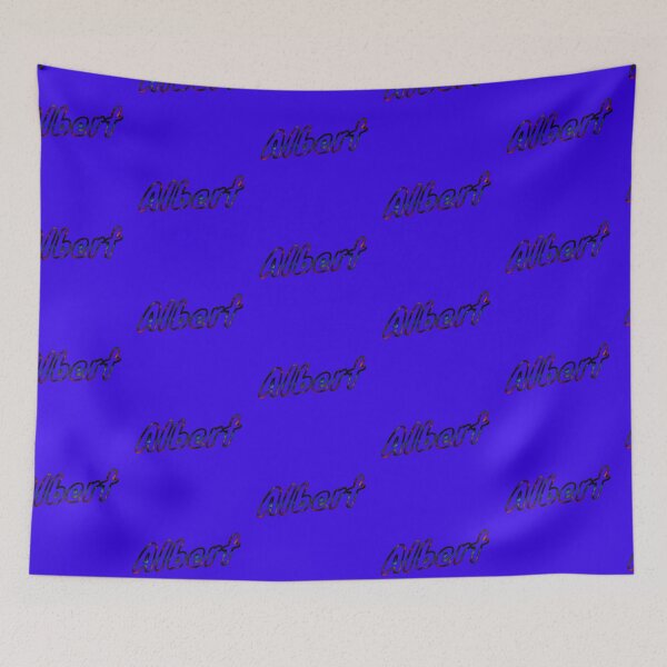 Item preview, Albert Blue designed and sold by LizBanegasArt.