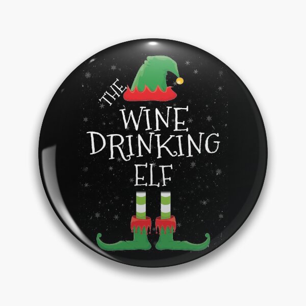 Item preview, Wine Drinking Elf Family Matching Christmas Group Funny Gift designed and sold by DavisHasari.