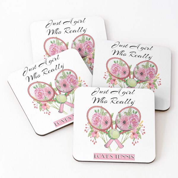 Item preview, girl who loves tennis designed and sold by PRINTED ..