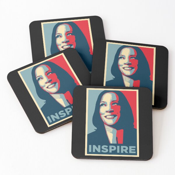 Item preview, Kamala Harris | Inspire | Hope Poster designed and sold by pierrelaidesign.