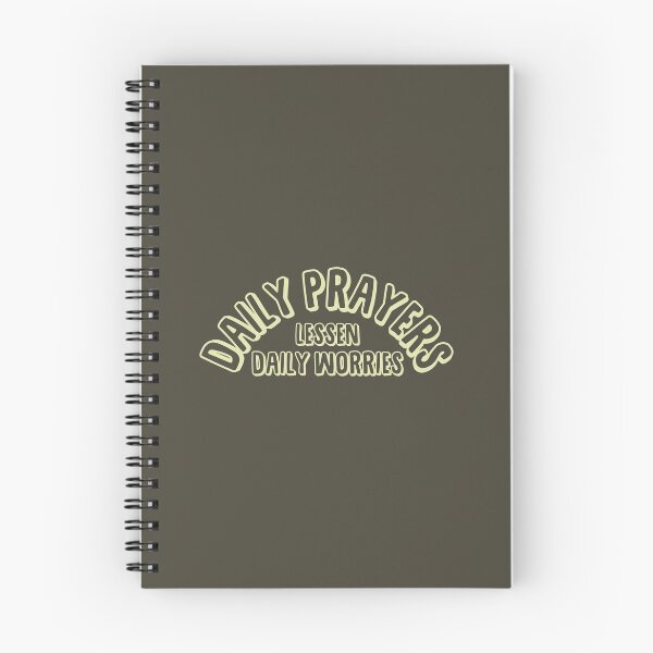 Item preview, Daily Prayers Lessen Daily Worries designed and sold by Andantino.