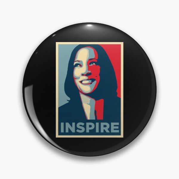 Item preview, Kamala Harris | Inspire | Hope Poster designed and sold by pierrelaidesign.