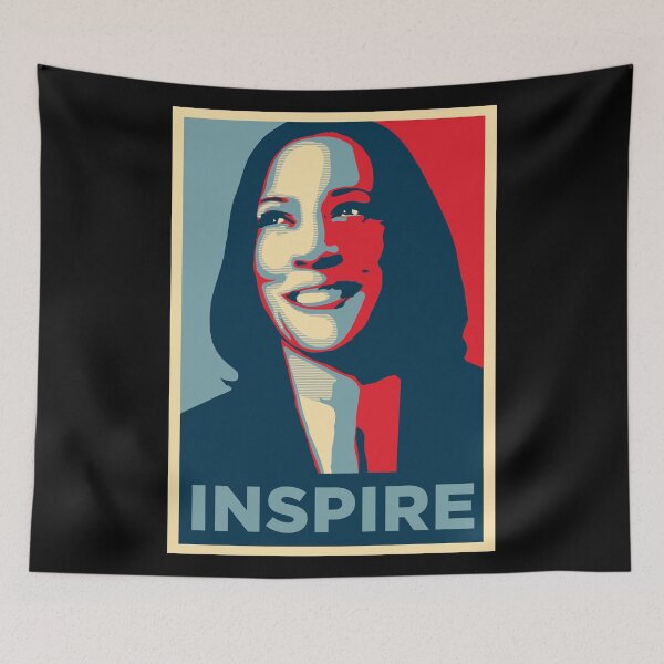 Item preview, Kamala Harris | Inspire | Hope Poster designed and sold by pierrelaidesign.