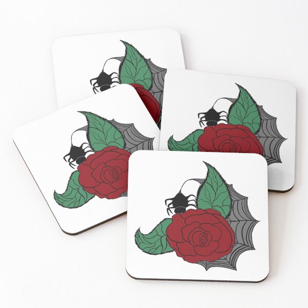 Item preview, Spider web and rose designed and sold by gianna intrieri.