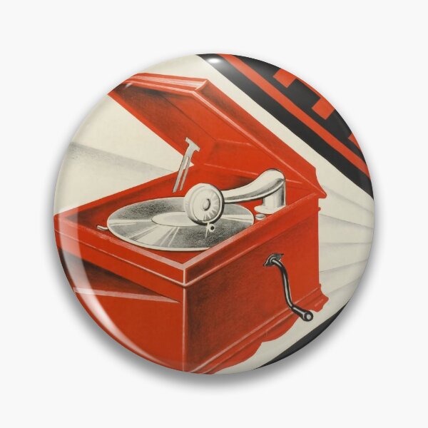 Aperçu de l'œuvre retro disques et gramophones pathe vintage reclame créée et vendue par CorasPosters.