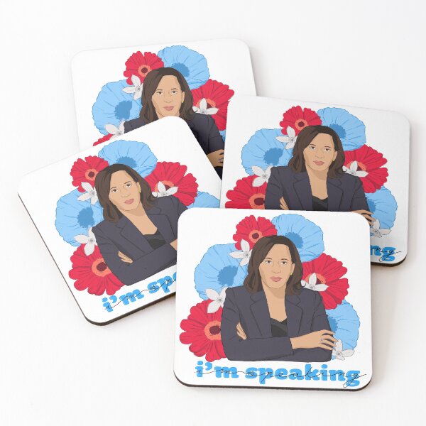 Item preview, I'm Speaking Kamala Harris Flowers designed and sold by Holly Dodd.